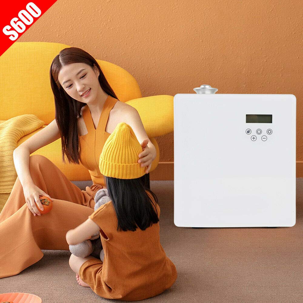 Gdrasuya10 300ml Ultrasonic Essential Oil Diffuser - Aromatherapy Humidifier with 7 Color LED Lights, Auto Shut-Off for Home, Office, Bedroom, Yoga & Spa - Quiet Fragrance Diffuser (White) | Perfect for Relaxation, Sleep Aid & Air Freshening