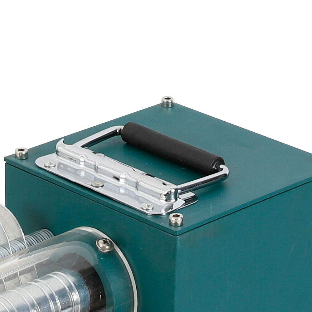 40W Electric Leather Slitter Cutter Machine - 1400RPM Leather Craft Tool for Shoes, Bags, Straps & Paper | DIY Leather Skiving & Splitting | Professional Leatherworking Equipment for Workshops & Hobbyists