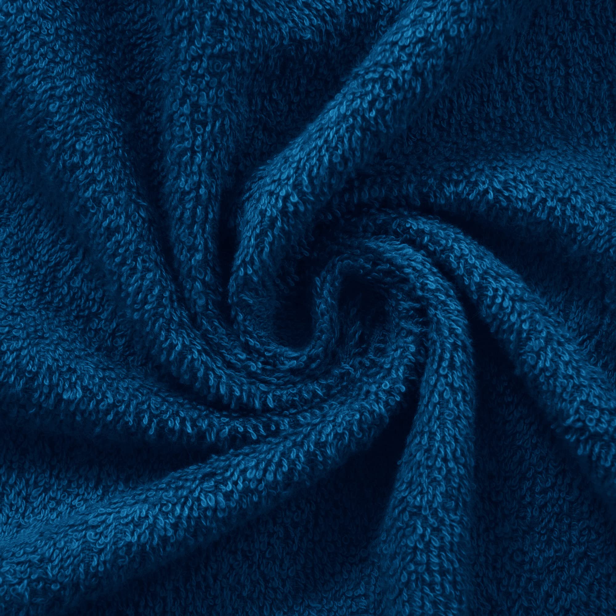 Story@Home 6-Pack 100% Cotton Face Towels | 450 GSM Quick-Dry Navy Blue Towels for Men & Women | Soft Facial Towels for Washing, Spa & Skincare | Ideal Kitchen & Bathroom Towels for Daily Use