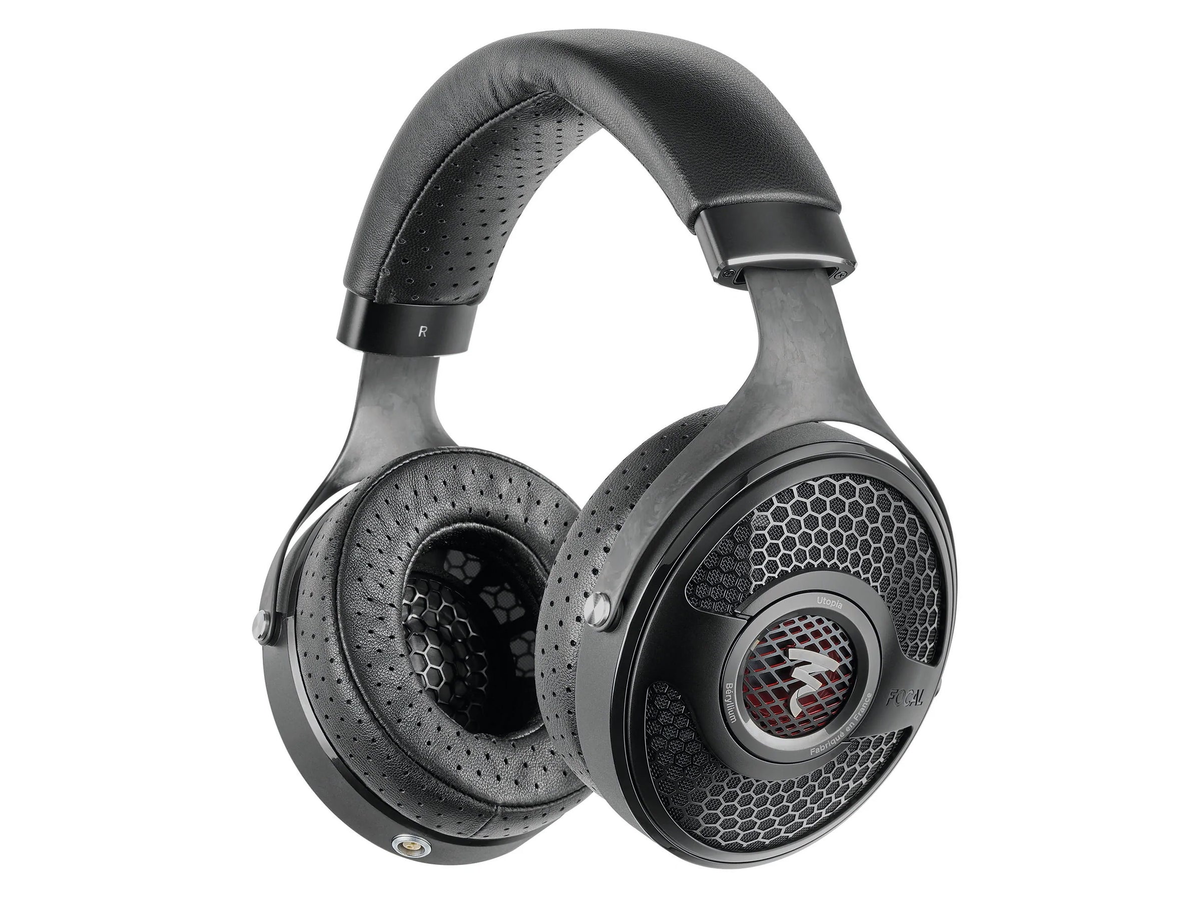 Focal Utopia Over-Ear Headphones - Premium Hi-Fi Sound for Audiophiles - Perfect for Home Listening, Studio Recording & Gaming