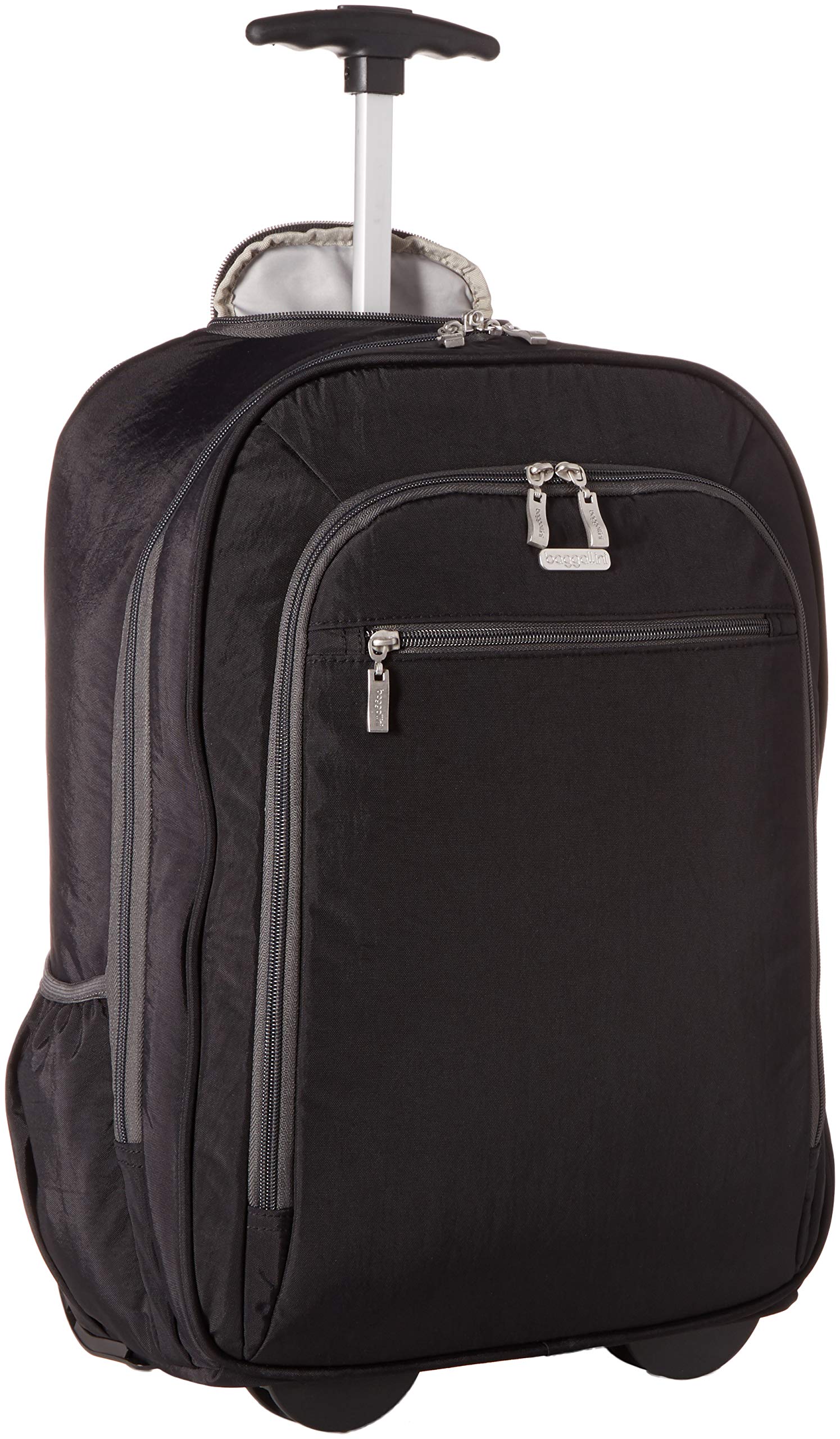 Baggallini Wheeled Laptop Backpack for Women & Men - 15.6 Inch Waterproof Travel Backpack with USB Charging Port - Perfect for Business Trips, Commuting & College