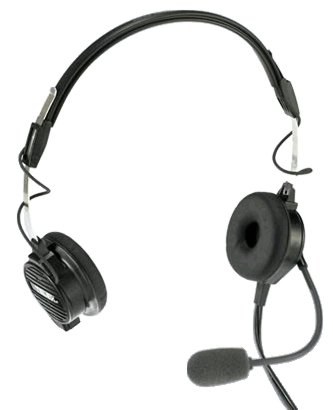 Telex ANR Aviation Headset - Airman 850 for Airbus with 12dB Noise Reduction & XLR-5-12C Connection | 3-Year Warranty | Perfect for Pilots, Flight Training & Cockpit Communication