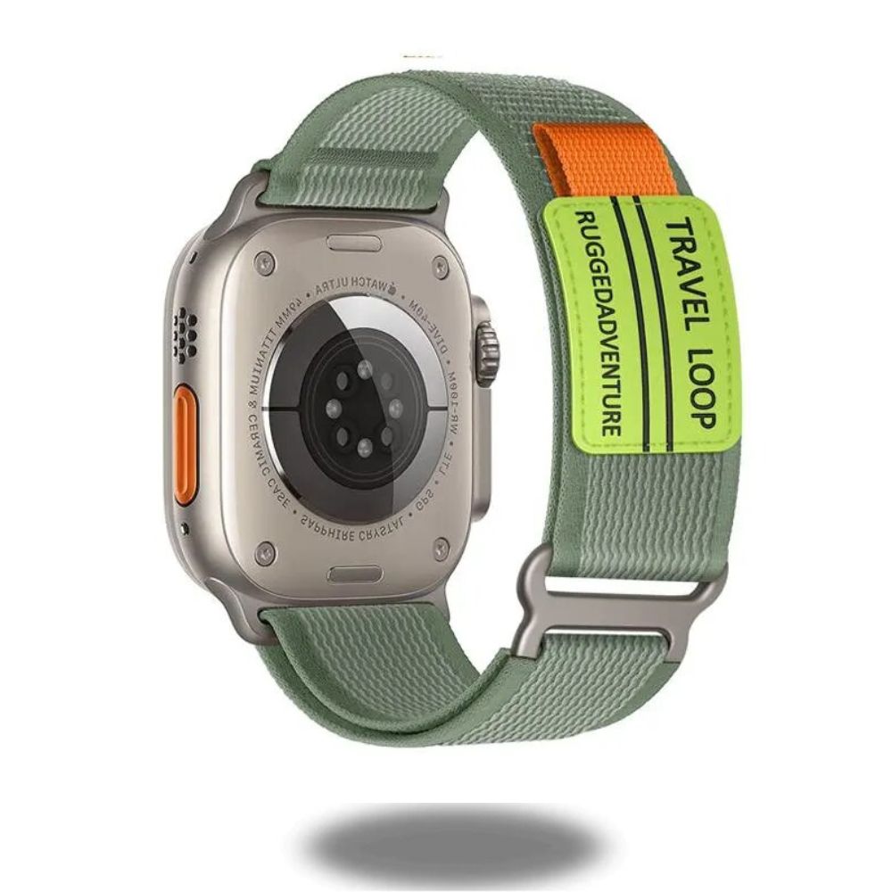 Premium Travel Loop Strap for Apple Watch - Lightweight, Adjustable & Comfortable Band for Workouts, Running & Everyday Wear