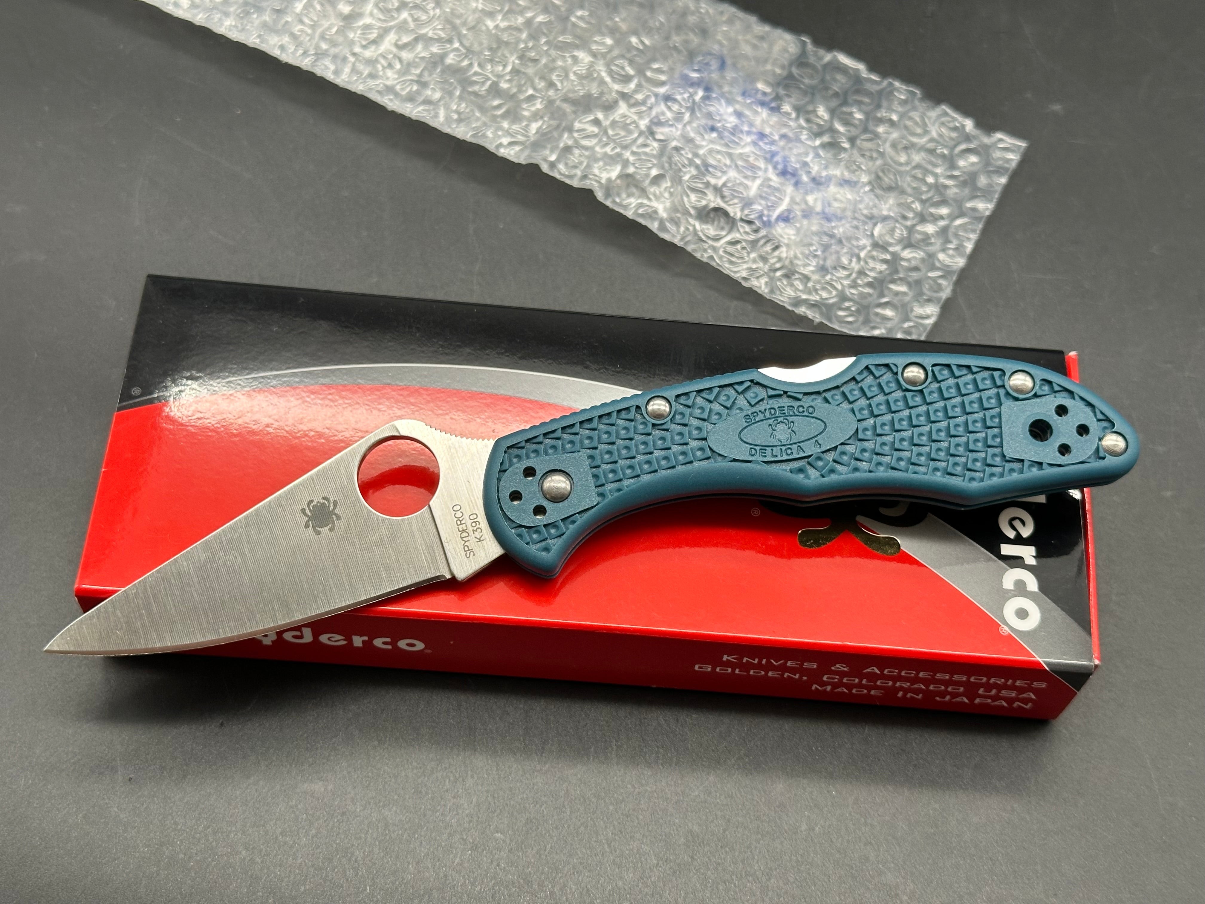 Spyderco Delica 4 Lightweight Folding Knife - 2.89