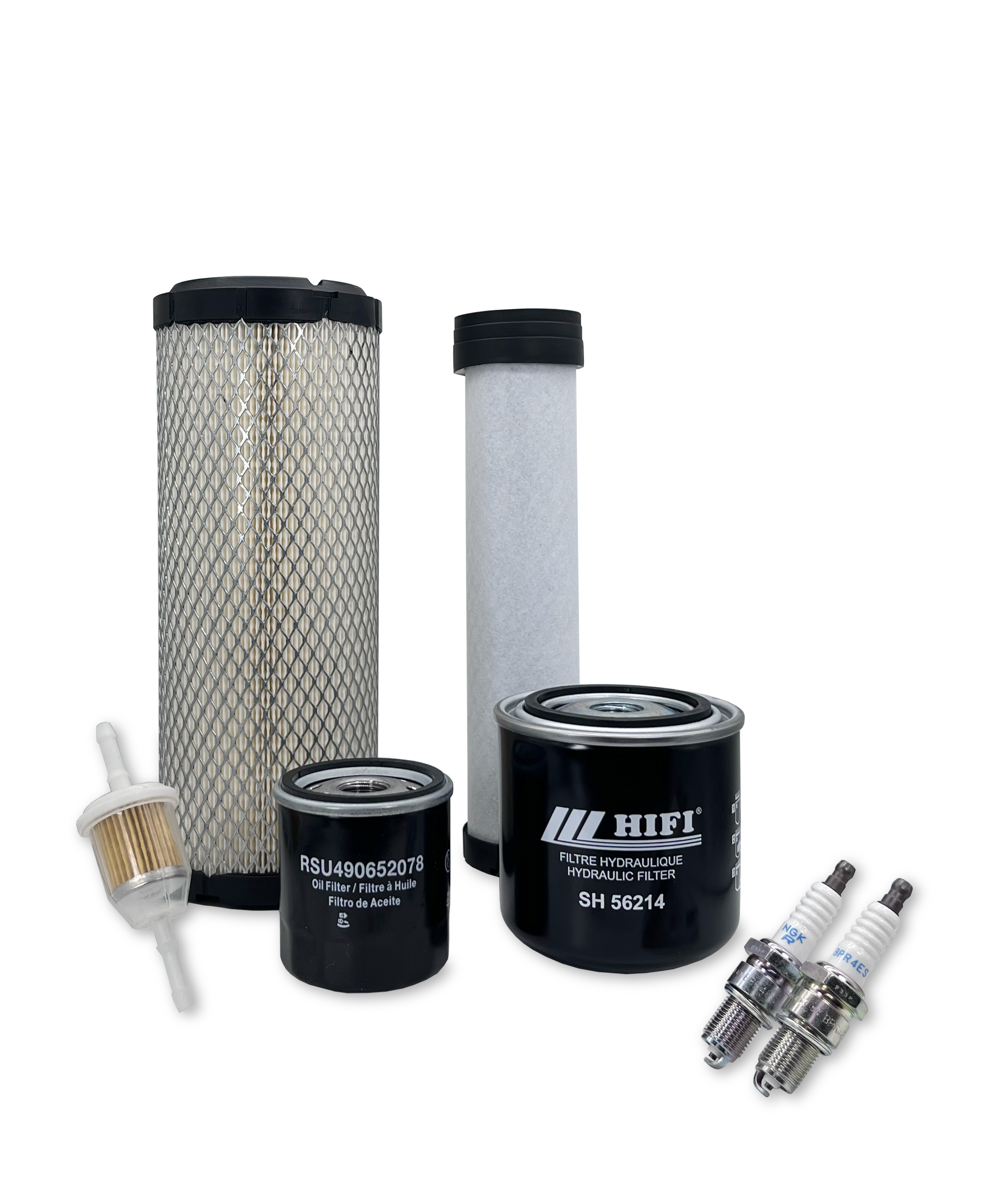 HERO® Maintenance Filter Kit for John Deere 757 ZTrak Zero Turn Mower - Air Oil & Fuel Filters Replacement - Perfect for Lawn Care & Landscaping Maintenance