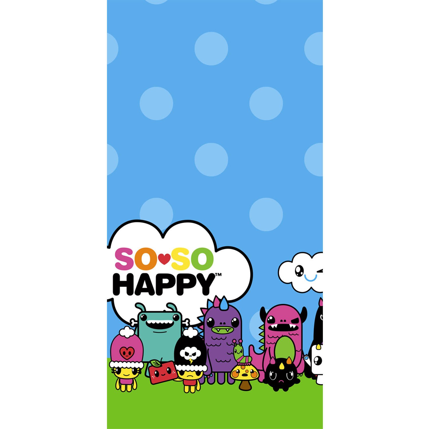 Happy Birthday Table Cover - Colorful Party Decorations for Birthday Celebrations, Baby Showers & Special Events - Waterproof & Reusable - 54 x 108 Inches