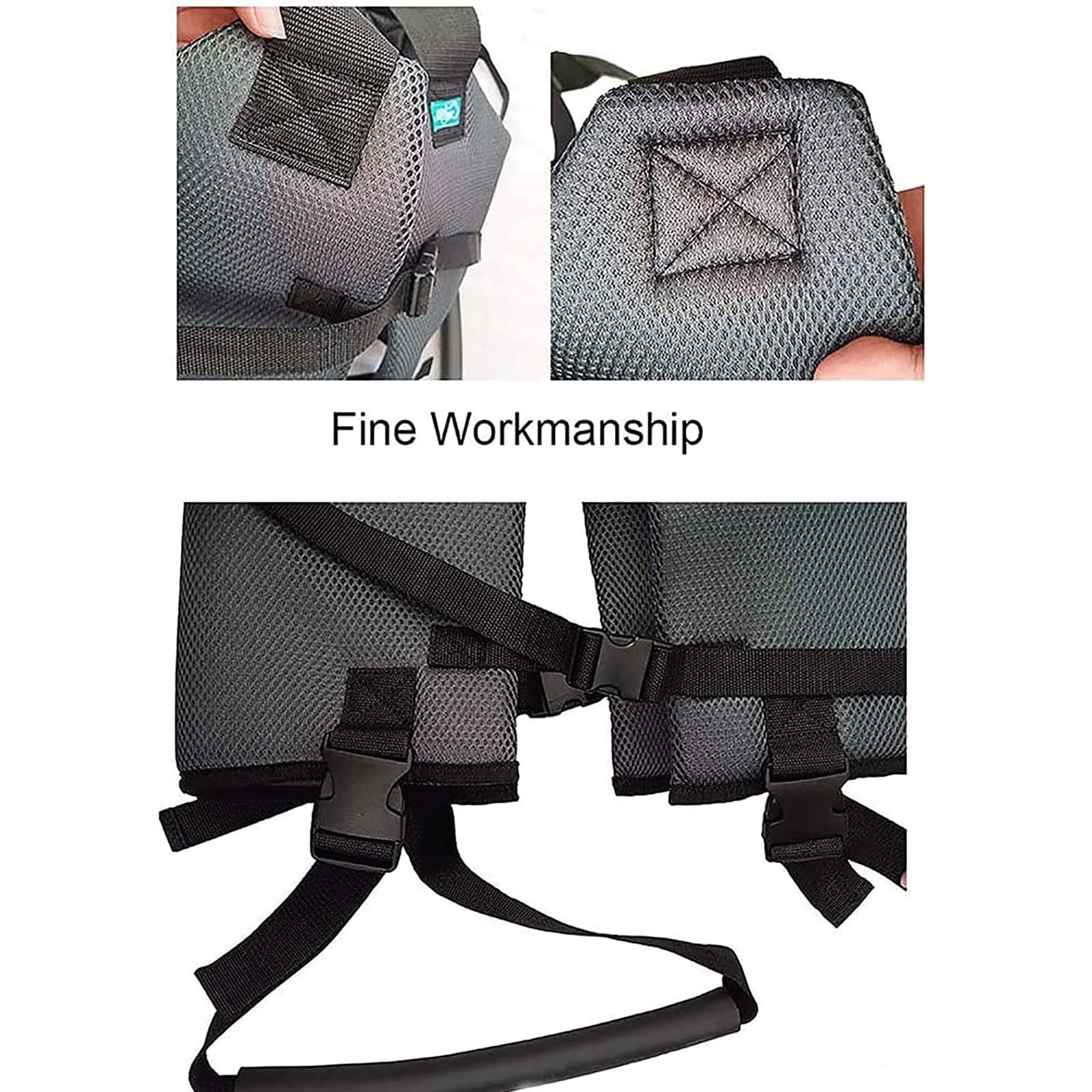**Best Patient Lift Sling for Standing & Walking - Divided Leg Sling with Gait Belt - Full Body Support for Safe Transfers & Mobility Training - Ideal for Elderly Care & Physical Therapy**