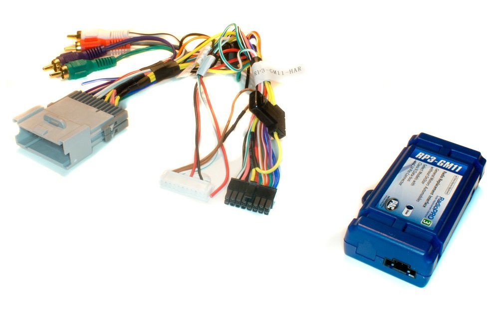 PAC RP3-GM11 GM Radio Replacement Interface - Compatible with Select GM Vehicles (Non On-Star) - Blue/Black - Upgrade Your Car Audio System for Enhanced Driving Experience