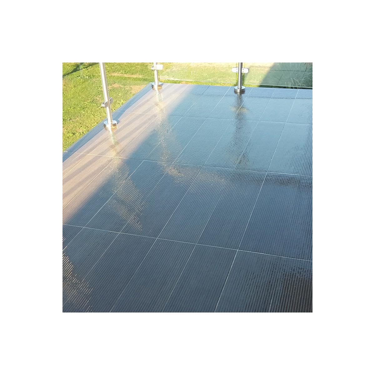 Waterproof Resin Coating, Walkable Varnish - 5 m² Coverage, Private Traffic, Porous Substrate - Transparent Matte Finish by ARCANE INDUSTRIES - Ideal for Patios, Balconies & Driveway Sealing