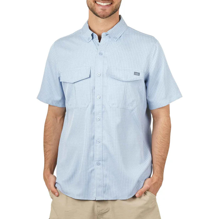 Aftco Sirius Tech Shirt - Performance Fishing Shirt for Men - UPF 50+ Sun Protection, Quick-Dry & Breathable - Ideal for Saltwater Fishing, Boating & Outdoor Activities