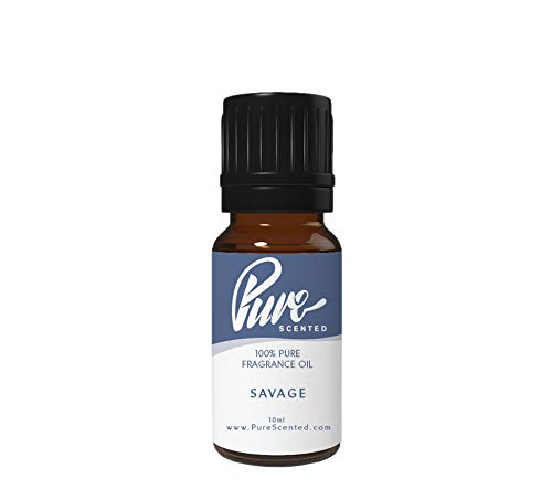 Premium Savage Fragrance Oil - 10ml Essential Oil for Candles, Soaps, Diffusers, Wax Melts & DIY Cosmetics | Long-Lasting Scent for Home, Spa & Craft Projects