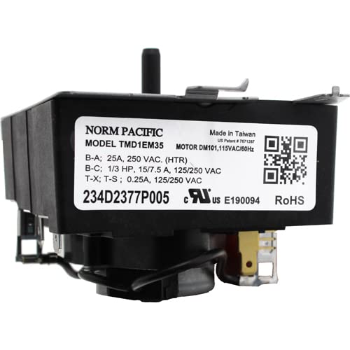 WE04X25280 OEM Upgraded Replacement Dryer Timer for Hotpoint - Perfect for Laundry Room Appliance Repair & Maintenance