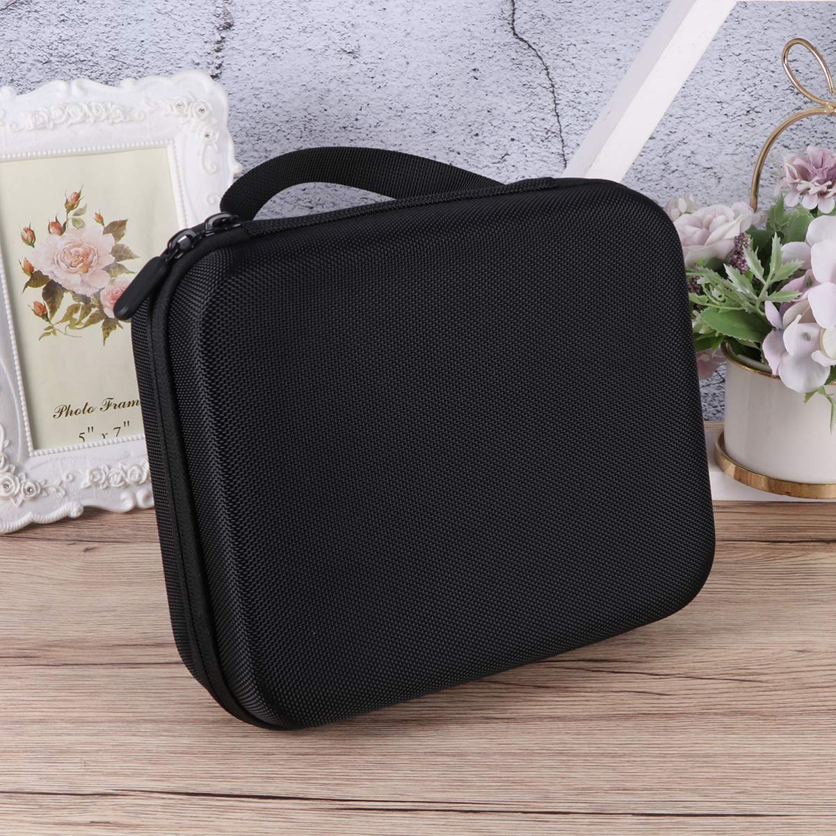 Healifty 1pc Portable Makeup Bag for Cosmetics & Essential Oils - 15ml Travel Bottle Organizer | Perfect for Travel, Gym & Daily Use