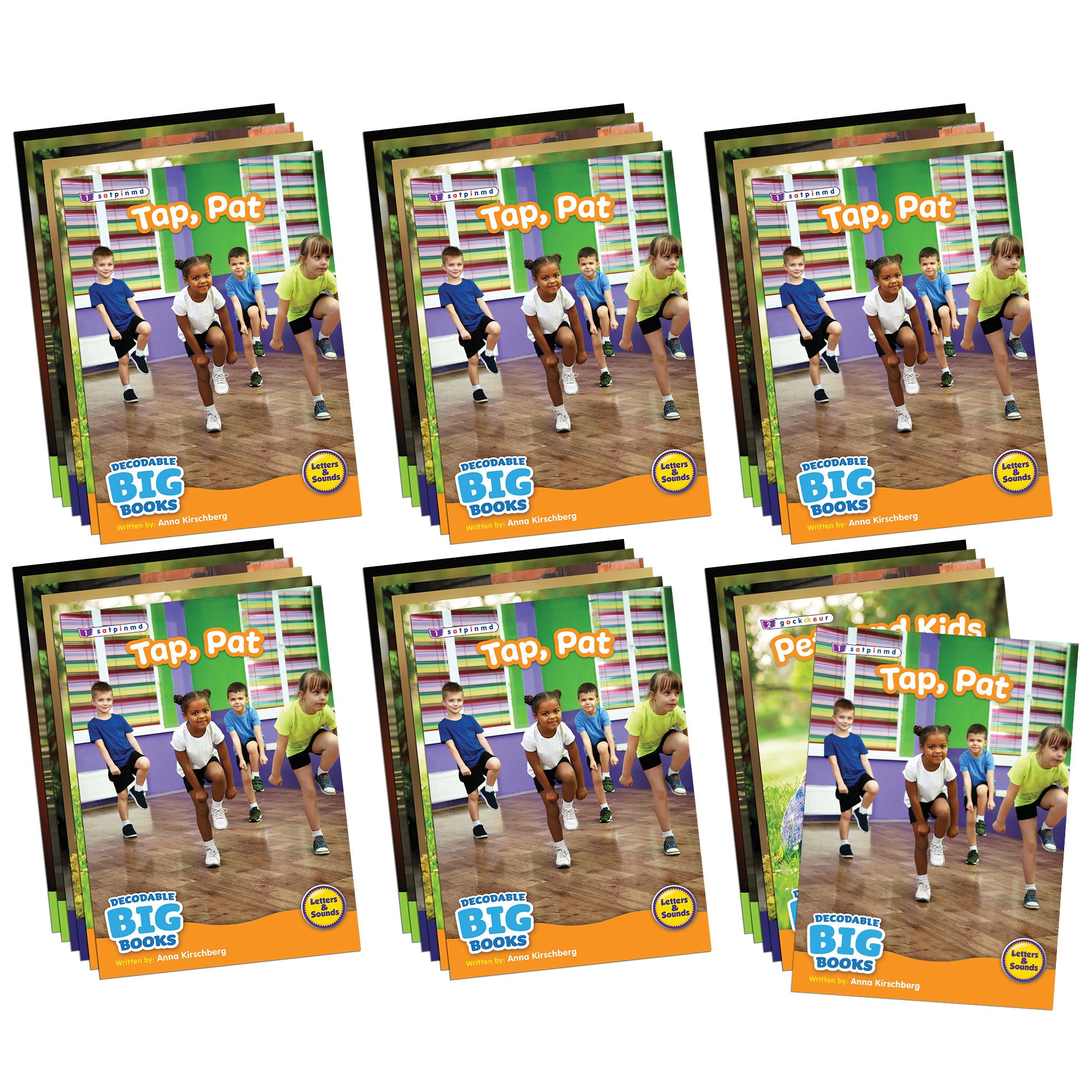 Beanstalk Books 6 Pack Decodable Big Non Fiction Books Set for Kids - Early Reading & Phonics Learning - Perfect for Classroom, Homeschool & Beginner Readers