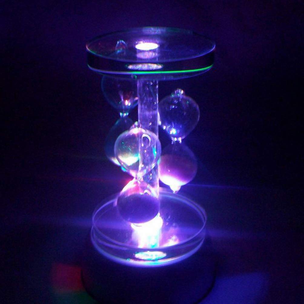 Uonlytech 2-Pack Crystal LED Display Stand with Round Base Light - 4 Brightness Levels for Glass Art, Gemstones & Decorative Displays | Perfect for Home Decor, Gift Shops & Museum Exhibits