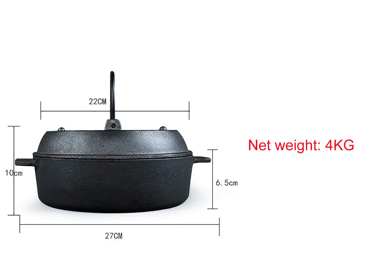Premium Cast Iron Baking Pan for Potatoes & Sweet Potatoes – Heavy Duty, Non-Stick, Oven Safe – Perfect for Roasting, Baking, and Grilling Vegetables at Home