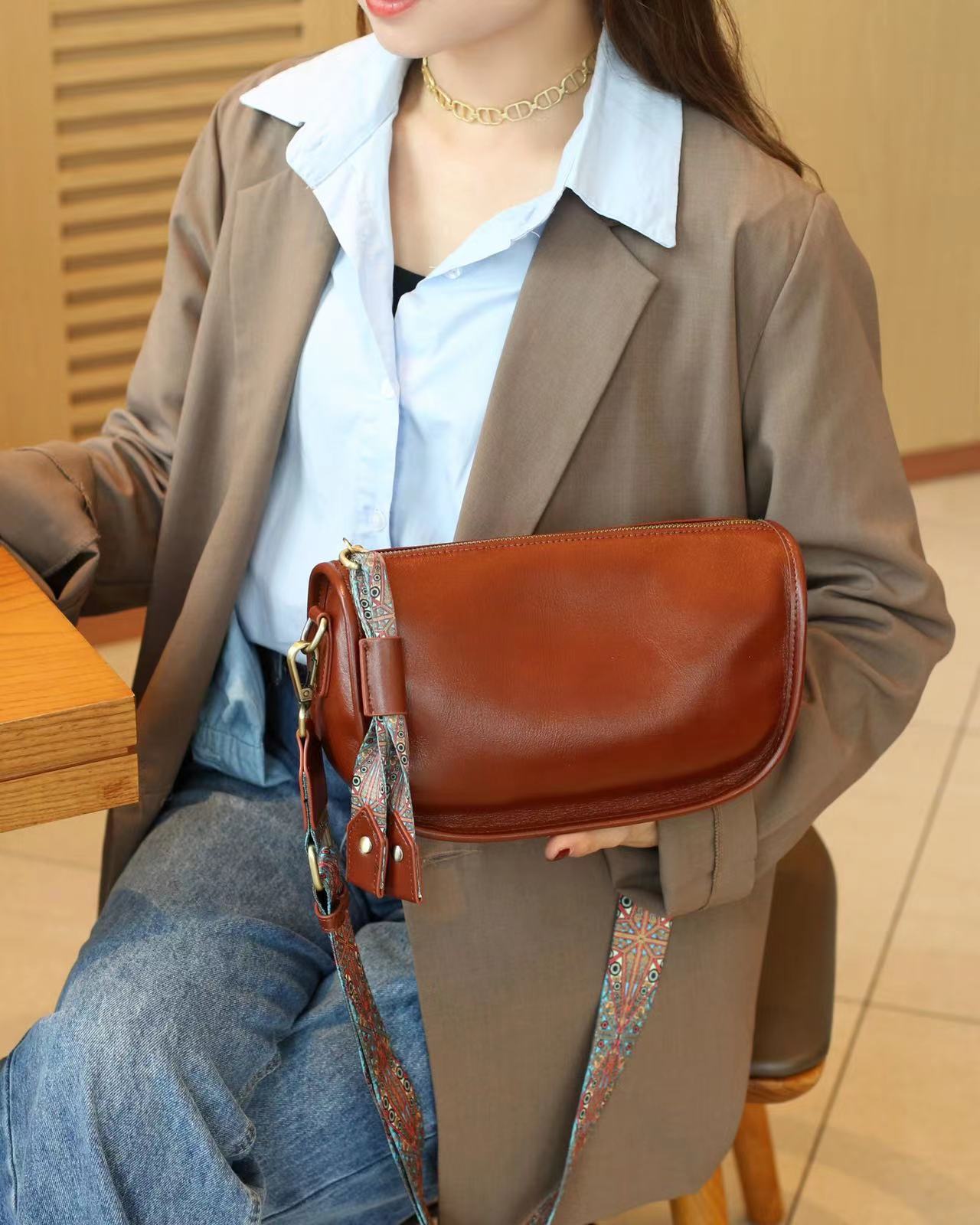Soft Mini Crossbody Bag for Women - Lightweight & Comfortable Everyday Shoulder Purse - Perfect for Work, Travel & Shopping