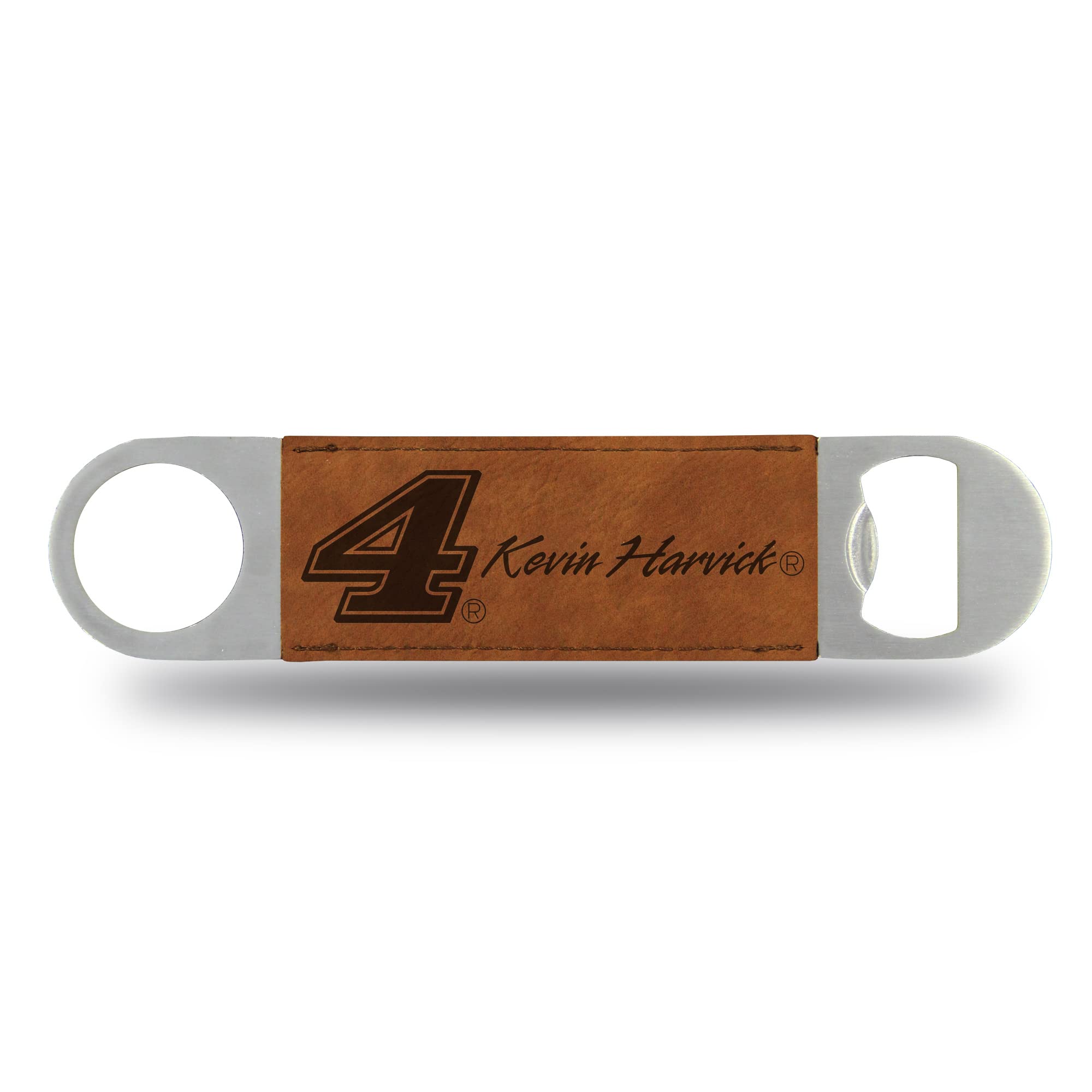 NASCAR Laser Engraved Bar Blade - Faux Leather Beverage Accessory for Sports Fans | Perfect for Game Day Parties, Tailgating & Sports Bars