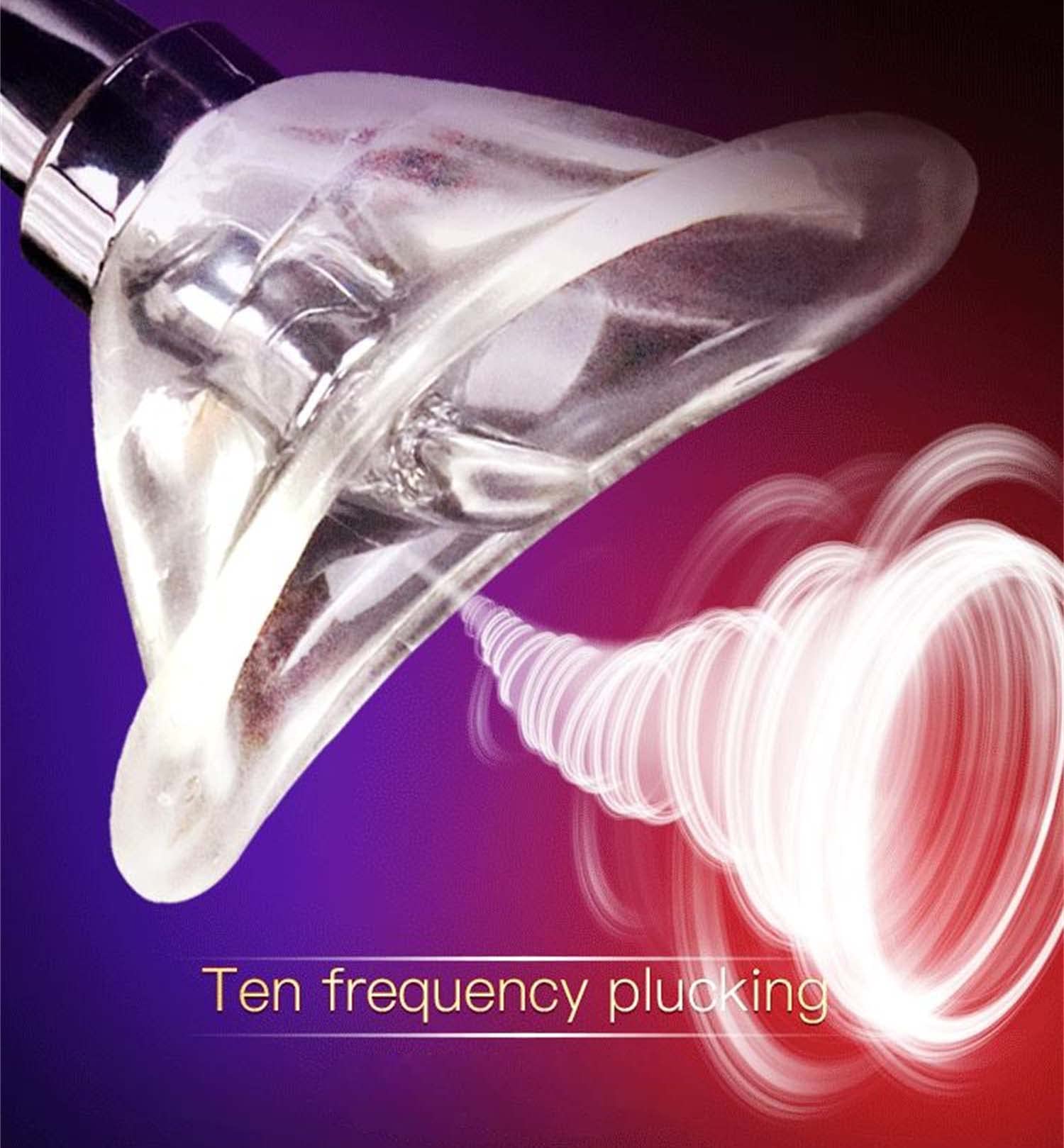 10-Speed Rechargeable Clitoral Vibrator with Suction & Licking - Silicone Adult Sex Toy for Women - Perfect for Solo Play & Couples Intimacy