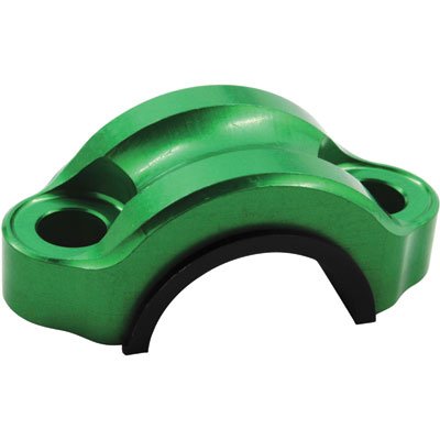 Works Connection Rotating Bar Clamp Green - Compatible with Kawasaki KX100 Dirt Bike (2011-2018 Models) | Durable Motorcycle Handlebar Mount for Off-Road Riding & Motocross Racing