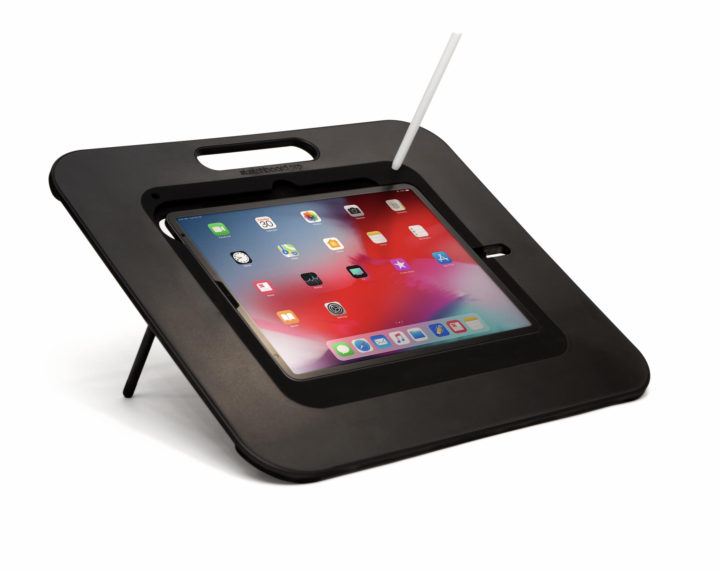 SKETCHBOARD PRO 2 iPad Drawing Stand - Adjustable Holder for iPad Pro 11-inch & Air 4th-5th Gen (Black) - Perfect for Digital Artists, Illustrators & Designers - Ideal for Studio, Home & On-the-Go Creative Work