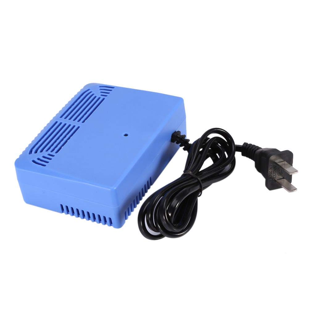 Premium Ion Air Purifier with 8 Emission Heads & Smart Sequential Circuit - 220-240V Blue - Anion Generator for Home, Office & Bedroom Air Purification