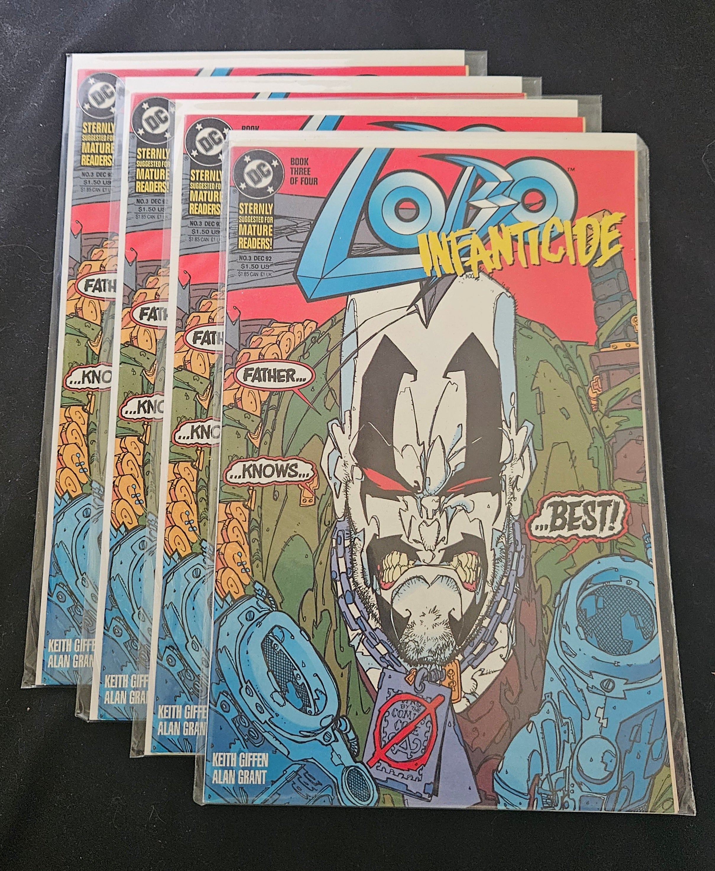 Lobo: Infanticide - Father Knows Best | DC Comics 1993 | Collectible Vintage Comic Book for Superhero Fans & Comic Collectors