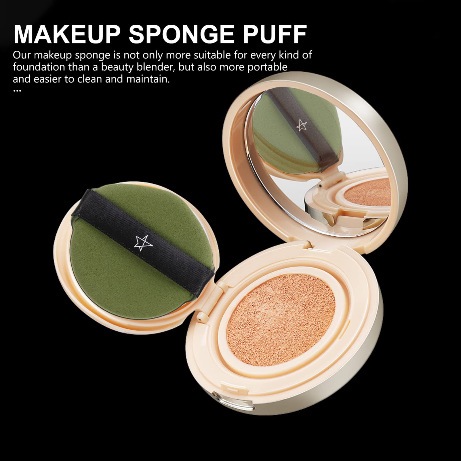 Premium Beauty Blender Sponge - Dry & Wet Dual-Use Makeup Sponge for Flawless Foundation, Concealer & Blush Application - Perfect for Professional Makeup & Everyday Beauty Routine