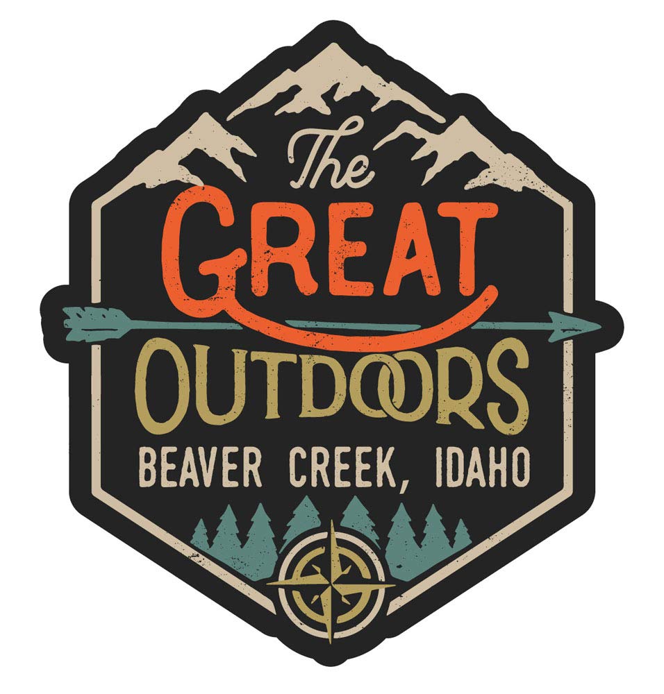 Beaver Creek Idaho The Great Outdoors 4-Inch Fridge Magnet - Perfect for Collectors, Travel Souvenirs & Refrigerator Decoration