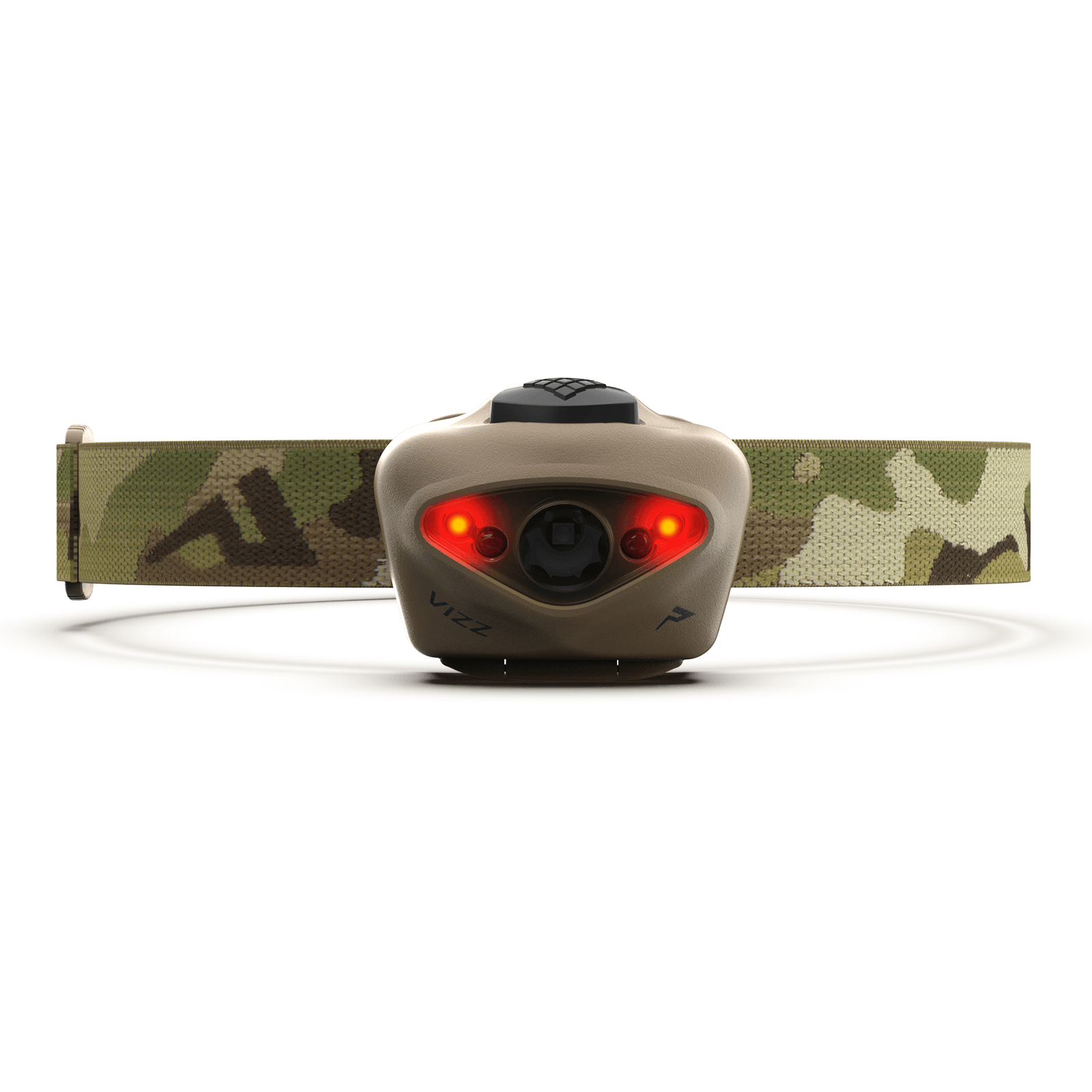 Princeton Tec Vizz 550 RGB Headlamp - 550 Lumens Ultra Bright LED Light with 33 Hours Runtime - Perfect for Camping, Hiking, Running & Outdoor Adventures