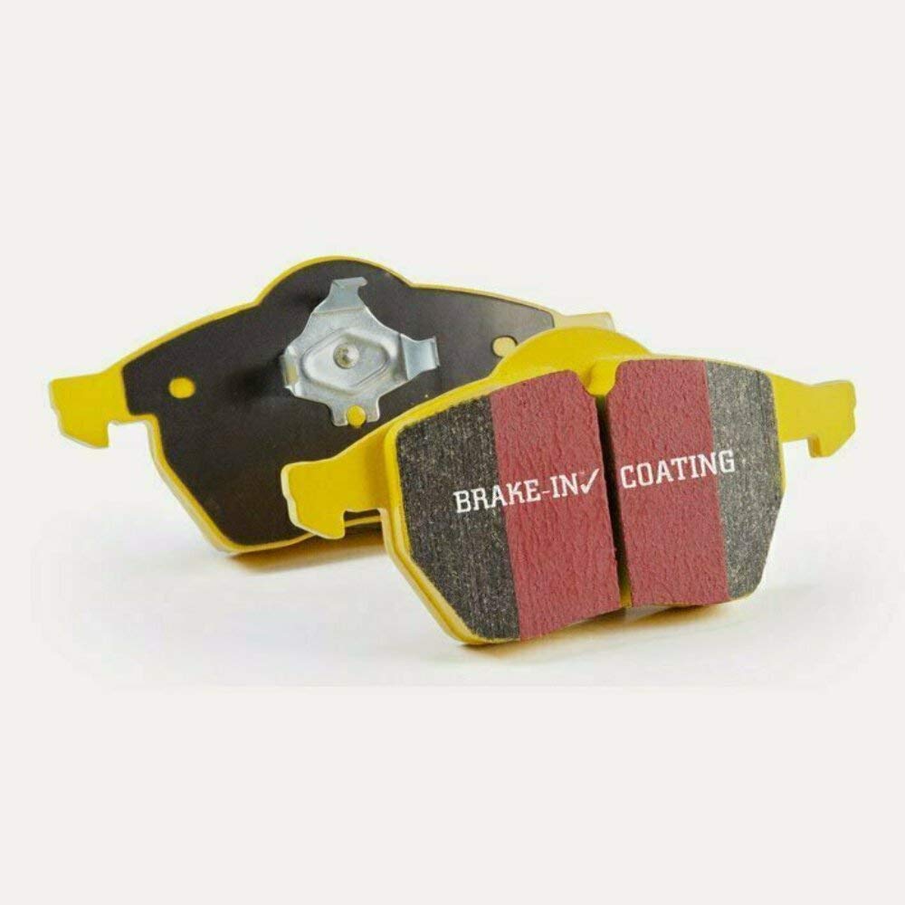 EBC Brakes DP42029R Yellowstuff High-Performance Brake Pads for Sports Cars & Track Racing - Perfect for Aggressive Driving & High-Speed Braking