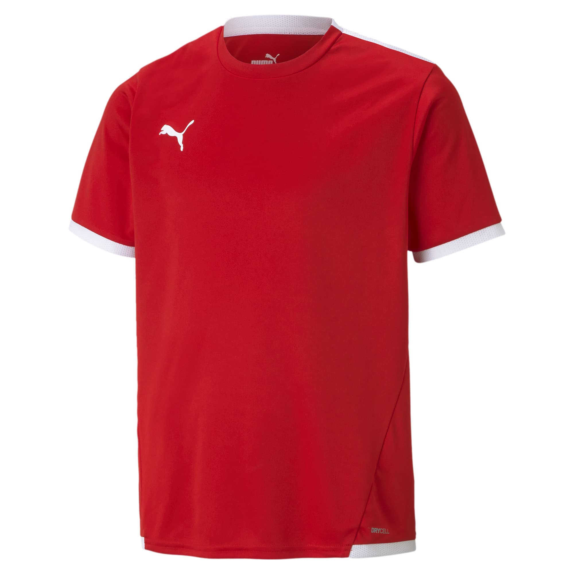 PUMA Boys' Teamliga Soccer Jersey Junior - Youth Football Shirt for Training & Matches - Breathable & Lightweight Sports Apparel for Kids