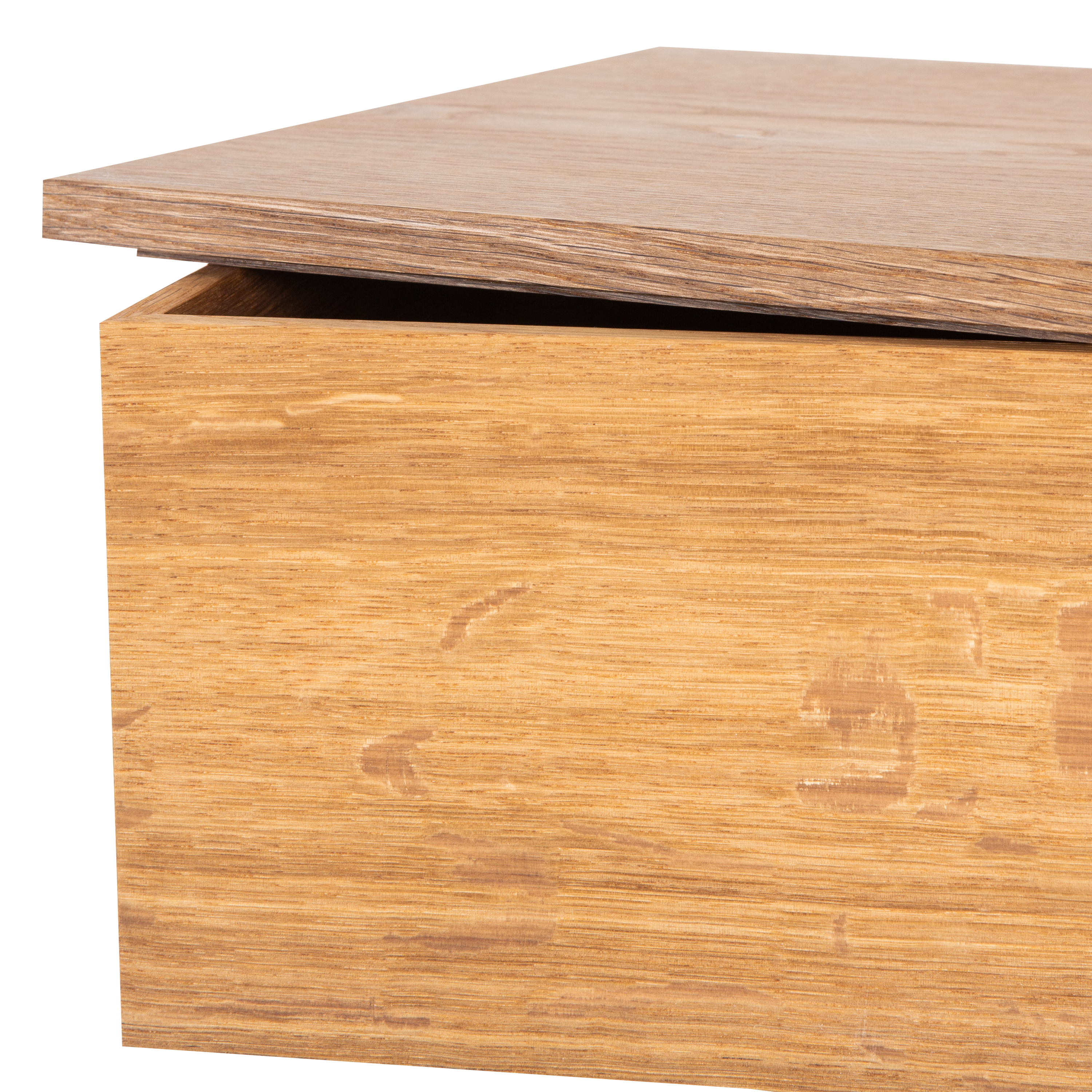 Dark Oak Wood Storage Box - Handcrafted Wooden Organizer for Home, Office & Jewelry - Premium Oak Box Raum Dark for Gift Giving & Decoration