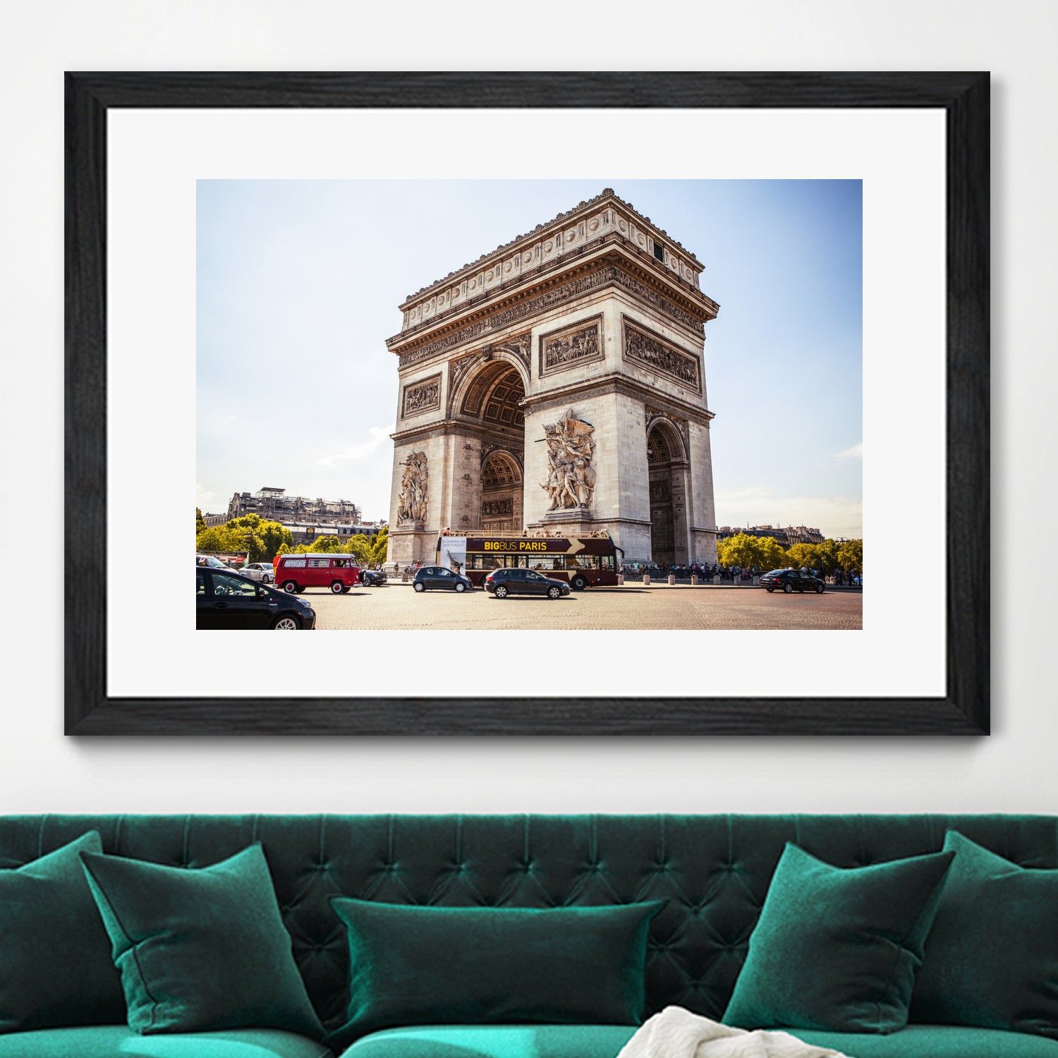 Arc de Triomphe Paris France Replica - Miniature Landmark Statue for Home Decor, Office Desk, Travel Souvenir & Collectible Gift
