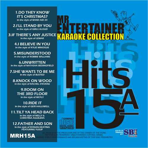 MRH015A Chart Hits Volume 15A December 2004 - Top Music Compilation for Holiday Parties & Nostalgic Listening