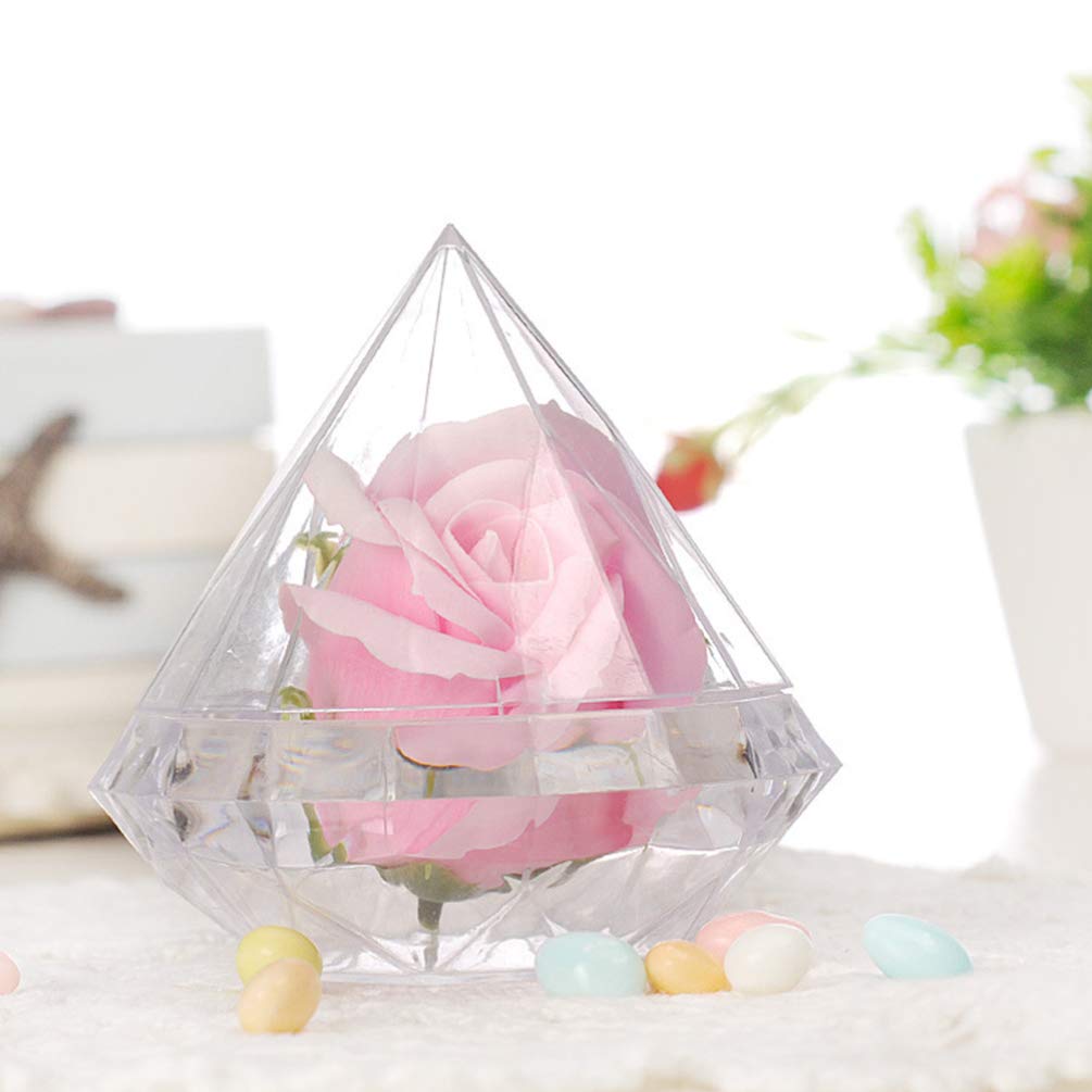 12-Piece Diamond Candy Box Set - Elegant Sugar Container & Sweet Holder for Weddings, Parties, Home Decor | Perfect for Candy Buffets, Gift Favors & Dessert Displays