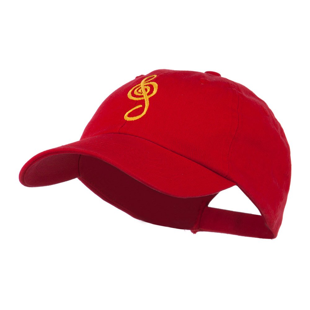 Treble Clef Embroidered Baseball Cap - Music Lovers Hat for Men & Women - Perfect for Concerts, Music Festivals & Gifts
