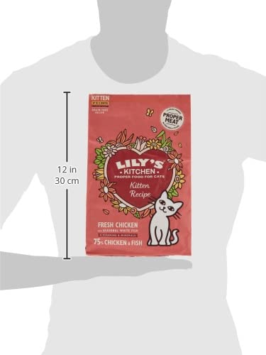Lily's Kitchen Kitten Dry Food 800g - Healthy Cat Nutrition for Active Kittens