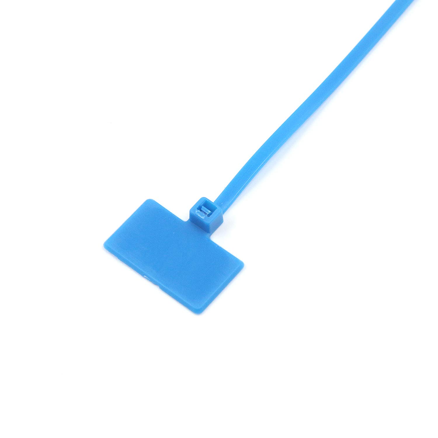 Tulead Blue Nylon Cable Ties - 100 Pack for Wire Management, Cord Organization & Identification | Durable Zip Ties for Home, Office & Industrial Use