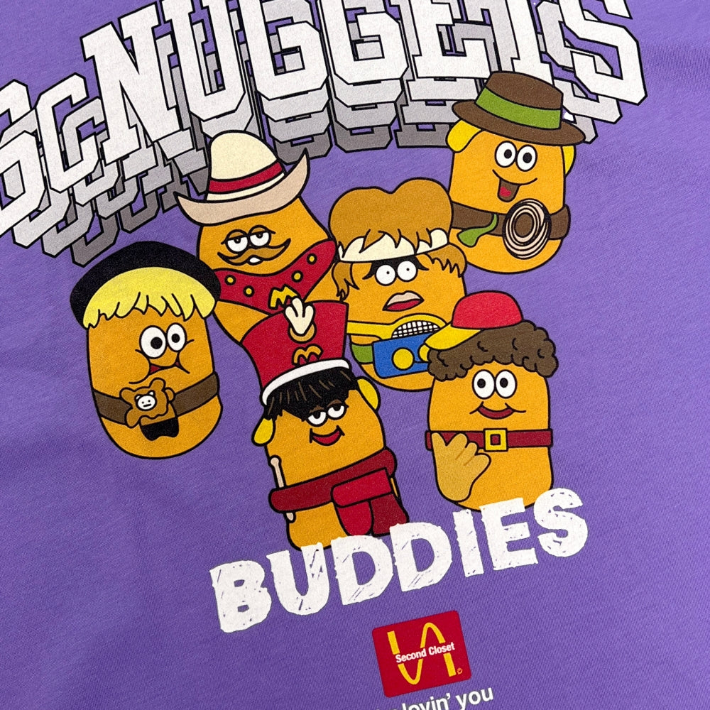 2nd Closet Scnuggets Buddy Printed T-Shirt - Purple Cotton Graphic Tee for Men & Women | Casual Wear, Gifts, Everyday Outfits