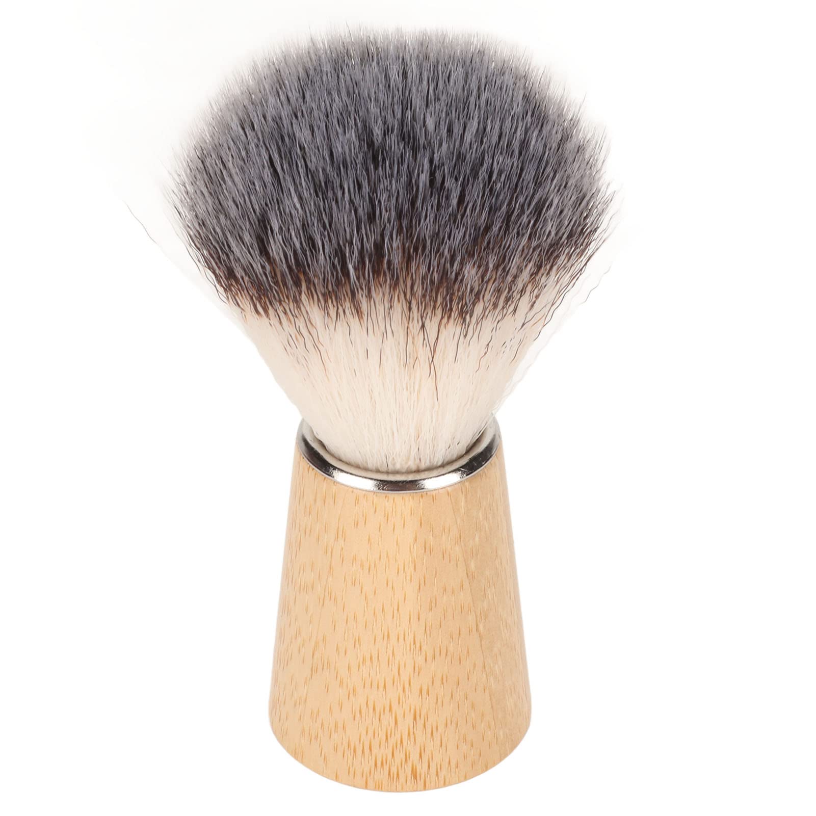 Premium Handcrafted Wooden Shaving Brush for Men - Natural Bristles & Ergonomic Wood Handle - Perfect for Beard Care, Grooming & Salon Use - Ideal Gift for Father, Husband, Boyfriend (Birthday, Valentine's Day) - Home & Travel Shaving Essential