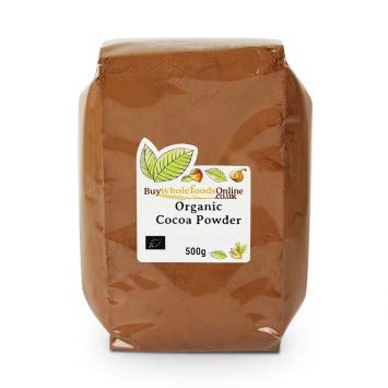 Organic Cocoa Powder 500g - Unsweetened, Non-GMO, Fair Trade Certified for Baking, Smoothies & Healthy Desserts | Whole Foods Quality