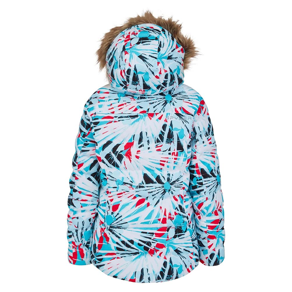 Spyder Girl's Atlas Synthetic Down Jacket for Big Kids - Warm Winter Coat, Water-Resistant, Lightweight Insulated Jacket for Girls Age 14 - Perfect for Skiing, Snowboarding & Outdoor Winter Activities