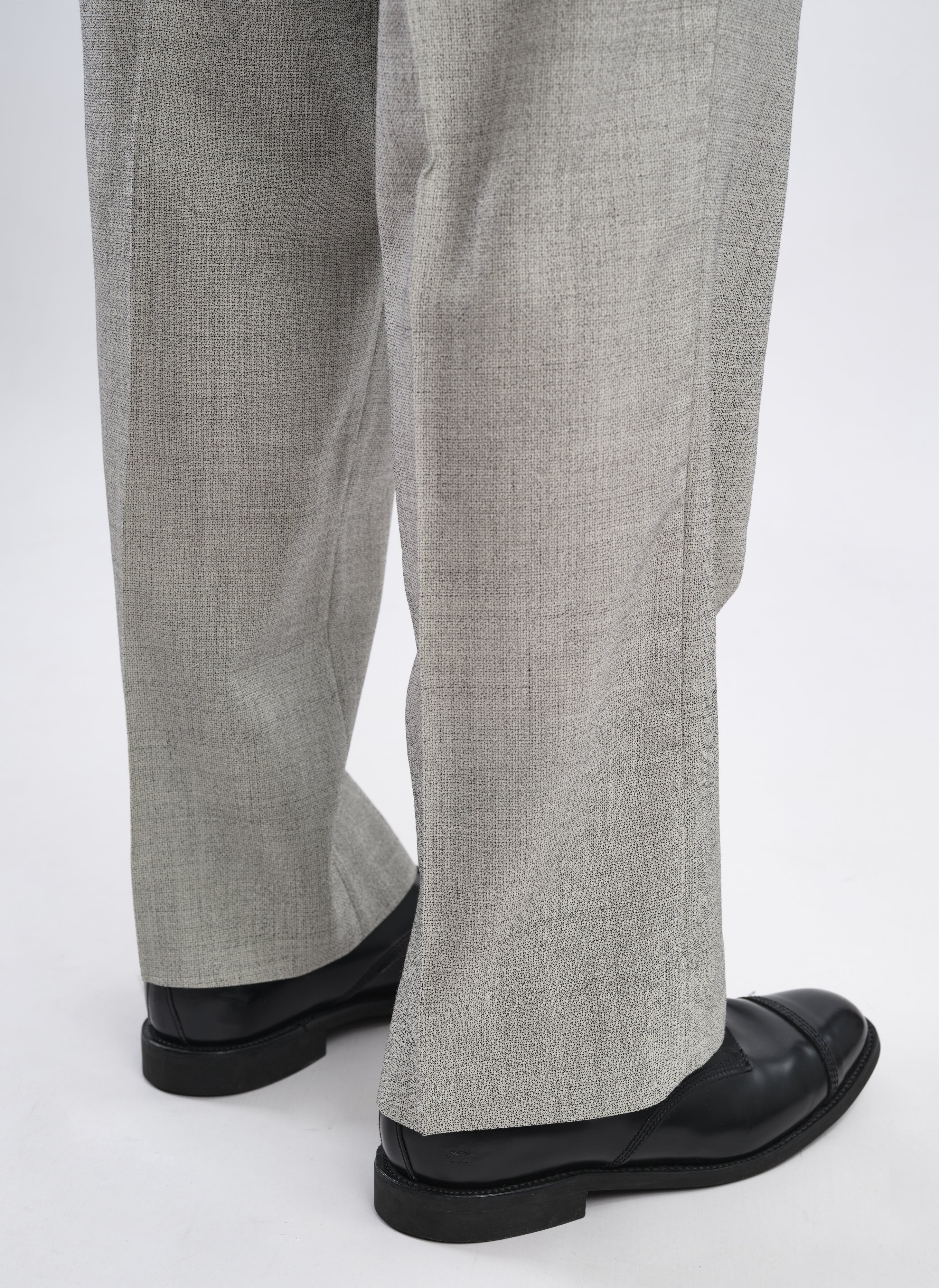 Premium Marzotto Organic Wool Pleated Dress Pants for Men - Business Formal & Office Wear - Comfortable Tailored Suit Trousers for Professional Occasions