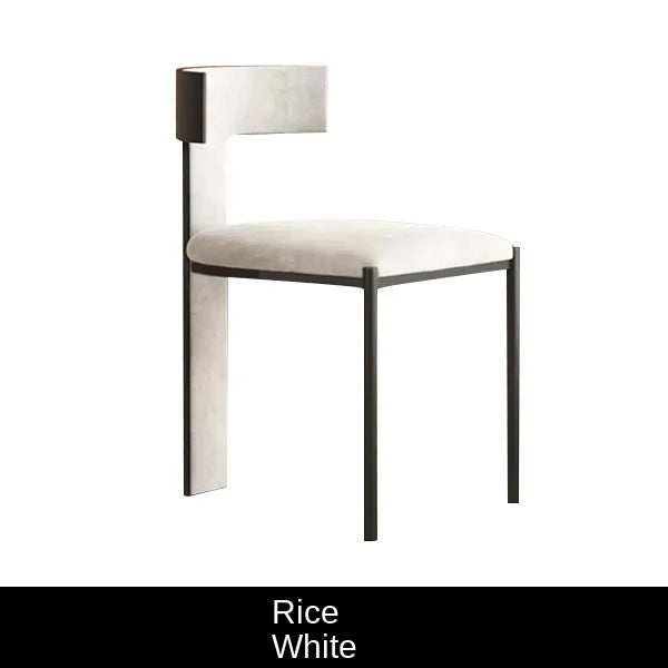 Italian Minimalist High-Sense Dining Chair - Modern Design for Kitchen, Dining Room & Office - Comfortable & Stylish Seating Solution for Home & Restaurant