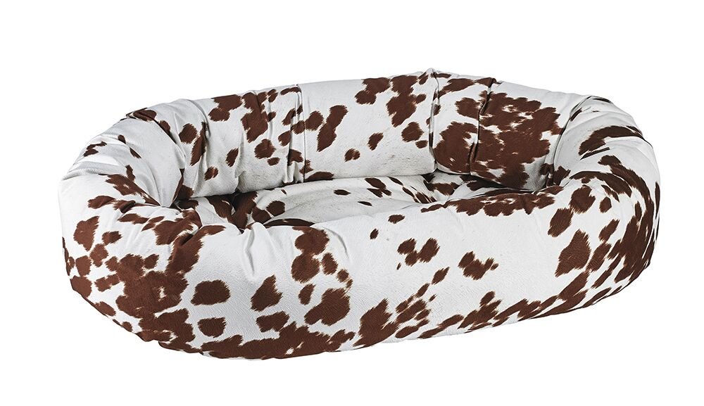 Bowsers Donut Pet Bed - Medium Size, Soft & Cozy Dog Bed for Small to Medium Dogs - Perfect for Crates, Car Rides & Home Lounging
