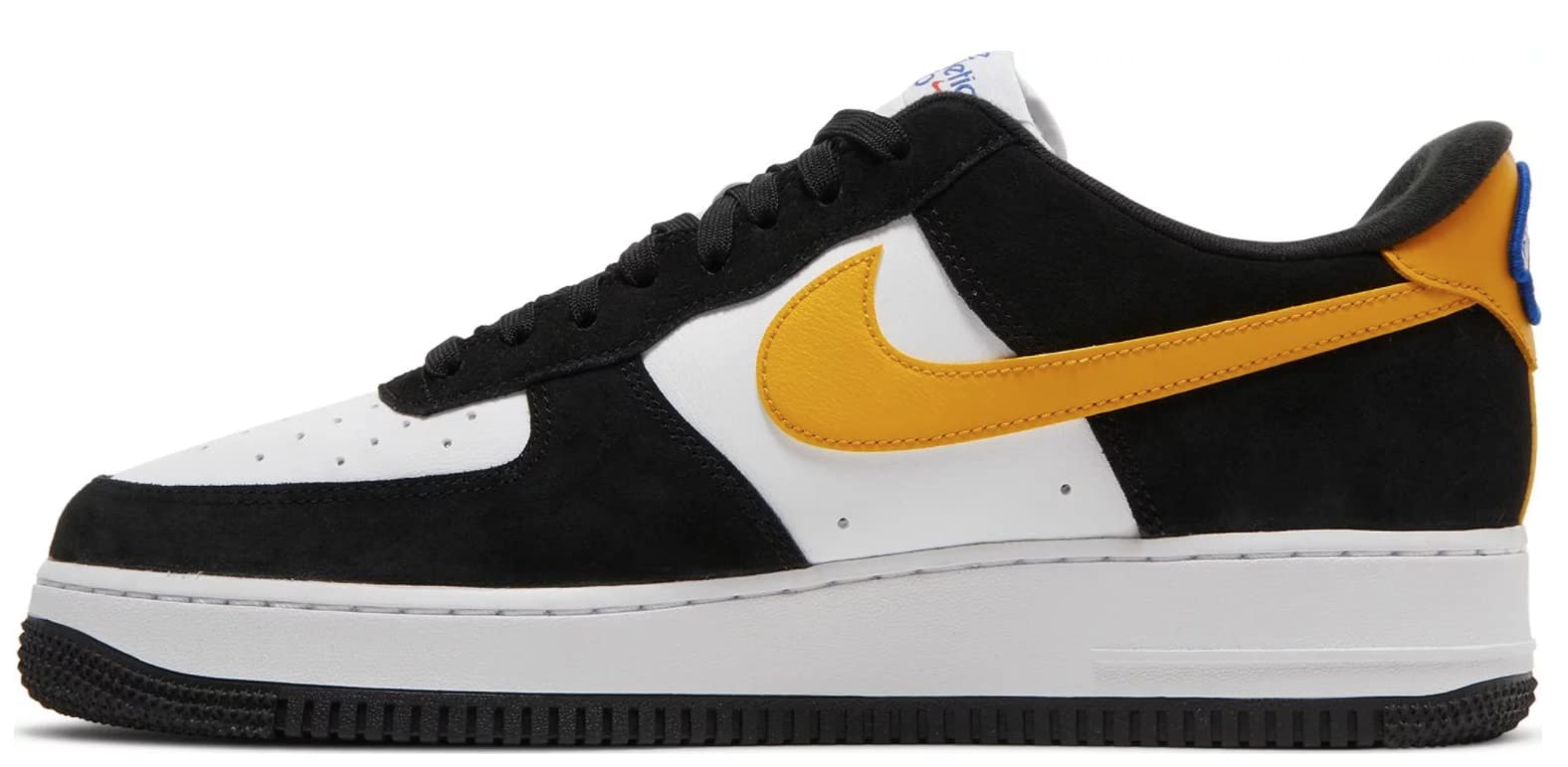 Nike Men's Air Force 1 '07 LV8 Basketball Shoes - White/Black - Comfortable Sneakers for Casual Wear, Street Style & Basketball Games