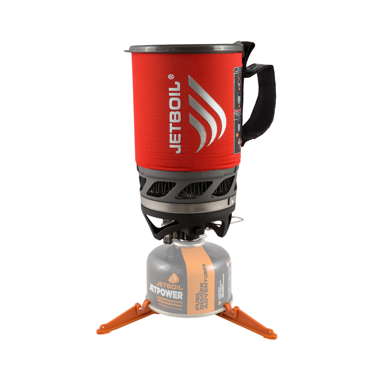 Jetboil MicroMo Compact Camping Stove System - Lightweight Portable Cooking for Backpacking, Hiking & Outdoor Adventures - Perfect for Boiling Water, Cooking Meals & Making Tamales on the Go