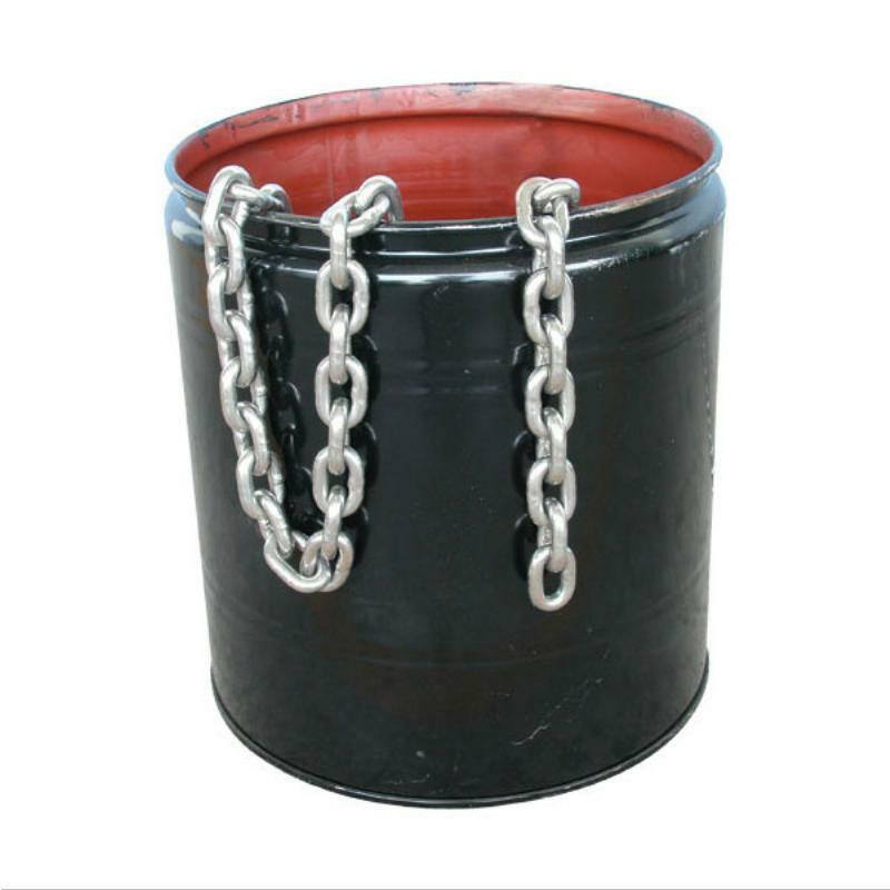 Premium BLA Stainless Steel Chain - Heavy Duty Short Link with Full Drums for Industrial, Marine & DIY Projects - Corrosion Resistant & Durable