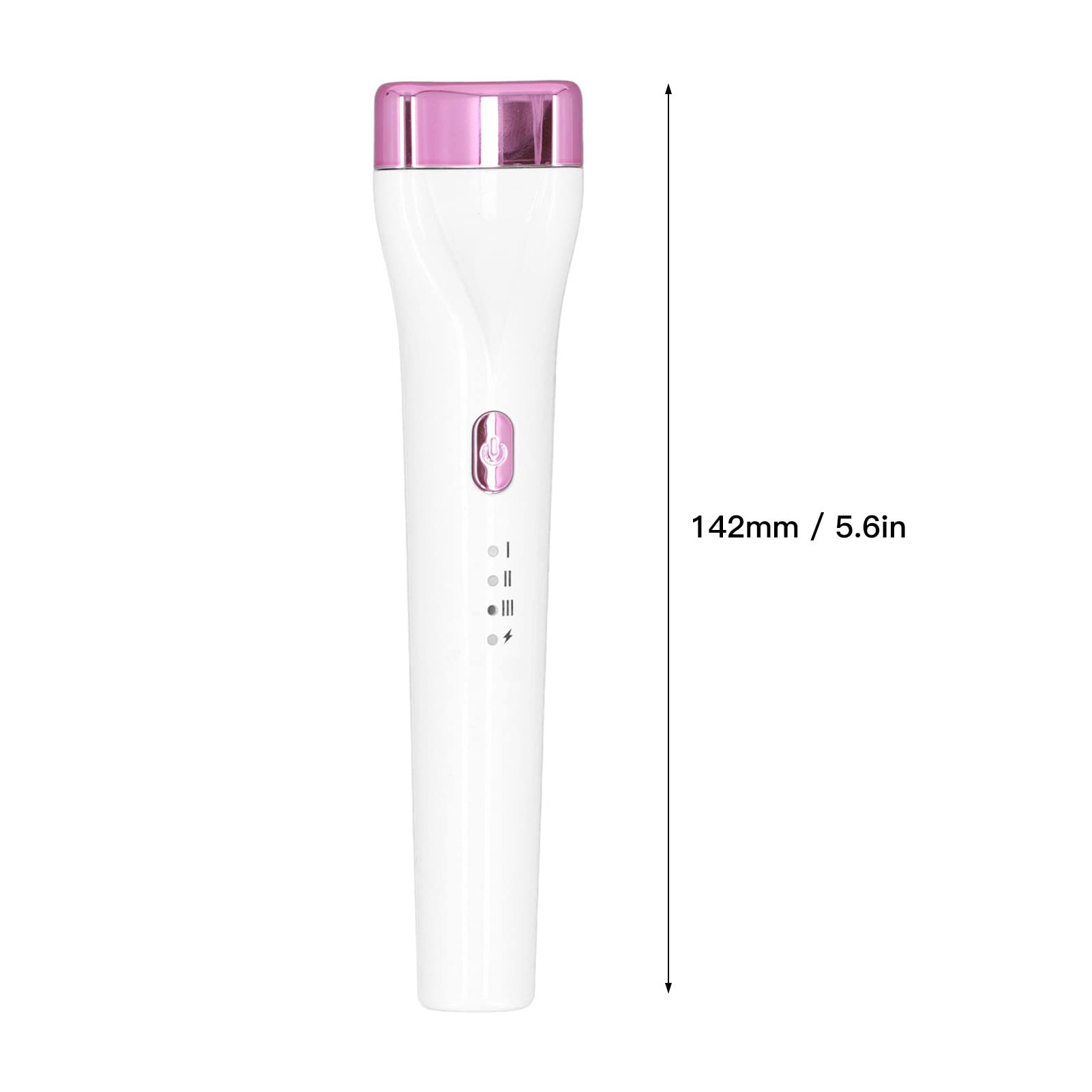 Electric Heated Eyelash Curler - 3 Temperature Settings for Quick & Natural Curling, Rechargeable Lash Curler for Makeup (White) | Perfect for Daily Use, Special Occasions & Travel
